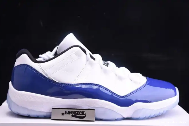 Cheap LUCY Low AH7860-100 11 Jordan Air White Retro Concord 0608
